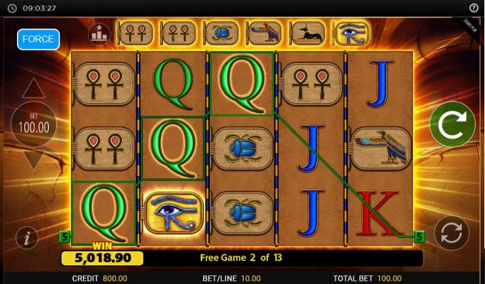 Free Spins Game Board
