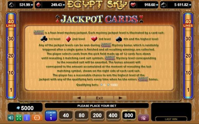 Jackpot Rules