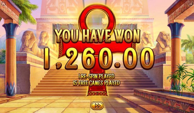 Total Free Spins Payout