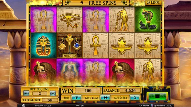 Free Spins Game Board