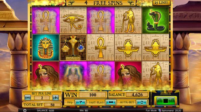 Free Spins Game Board