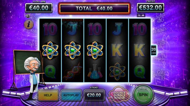 A winning three of a kind