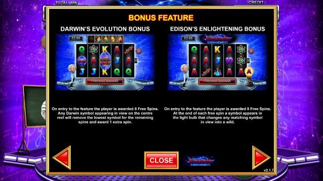 Bonus Game Rules