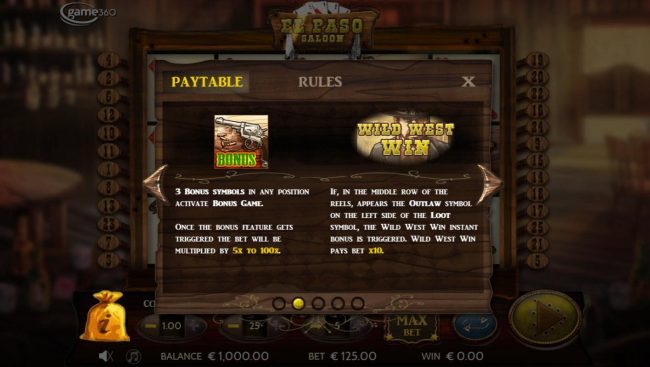 Bonus Rules