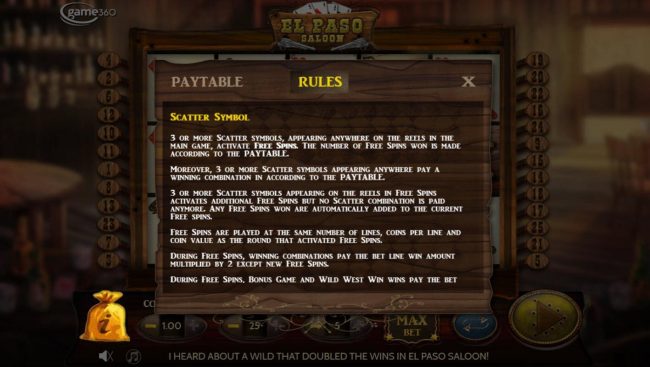 Scatter Symbol Rules