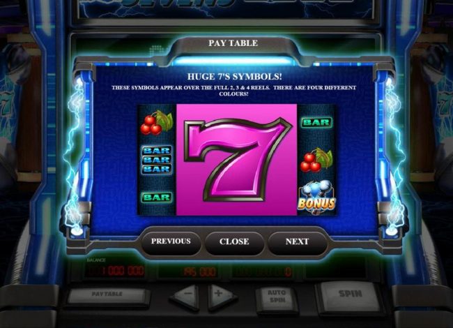 Huge 7 Symbols