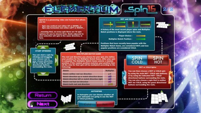 Spin 16 Rules