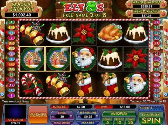 Free Spins Game Board