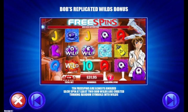 Bobs Replicated Wilds Bonus