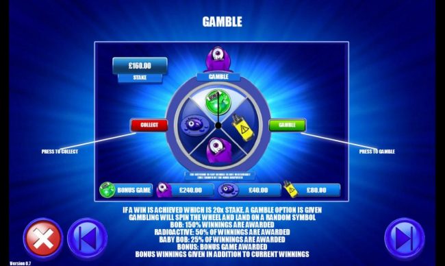 Gamble Feature Rules