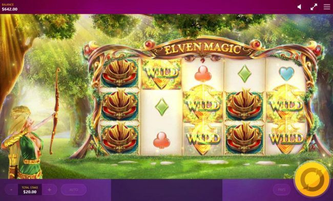 Arrow of Nature feature adds extra wild symbols to the reels thus, creating multiple winning paylines.