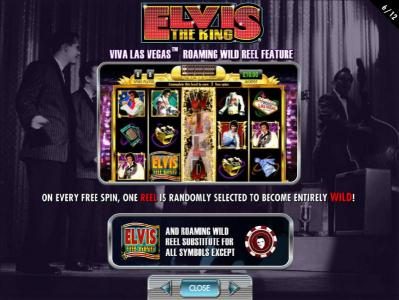 Viva Las Vegas - Roaming Wild Reel Feature rules