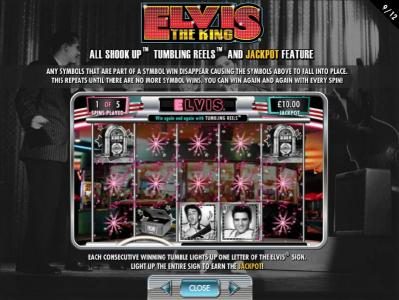 All Shook Up - Tumbling Reels and Jackpot Feature
