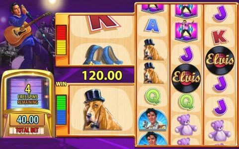 Bonus Free Spins Game Board