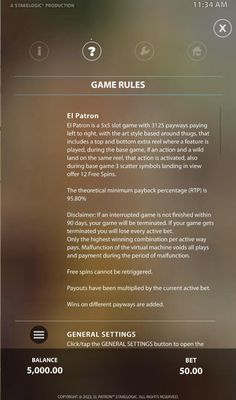 General Game Rules