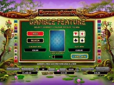 gamble feature game board