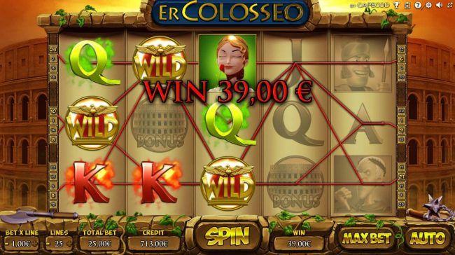 Multiple winning paylines
