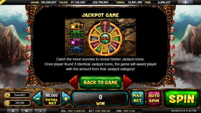 Jackpot Game Rules