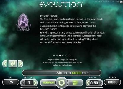evolution feature rules