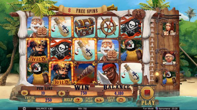 Free Spins Game Board