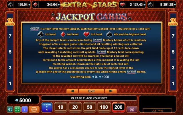 Jackpot Rules