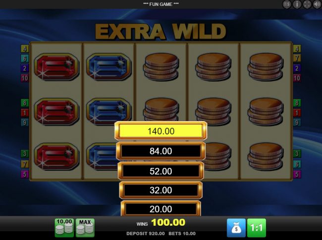 Ladder Gamble Feature Game Board