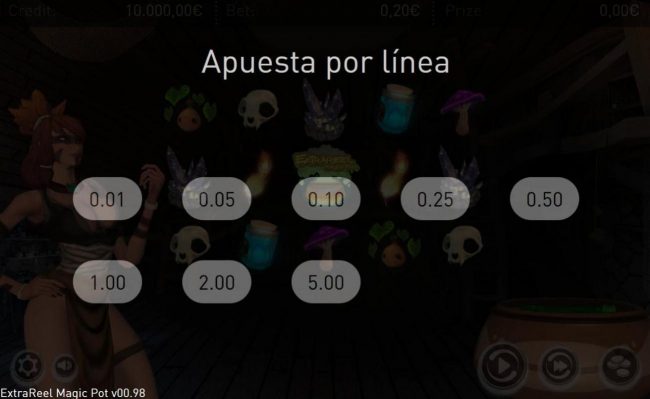 Available Bet Options
