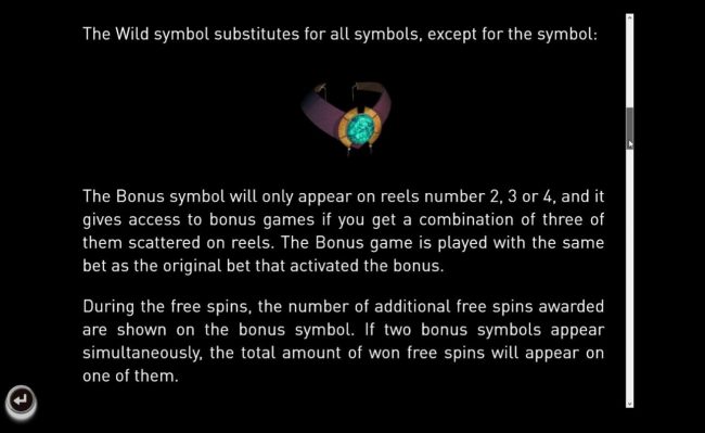 Bonus Symbol Rules.