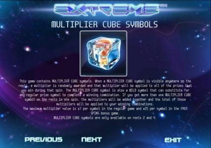 multiplier cube rules