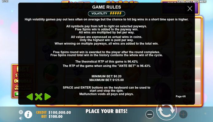 General Game Rules