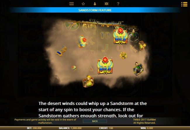Sandstorm Rules