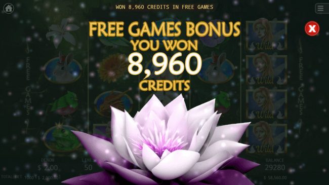 Total Free Spins Payout