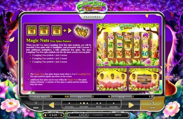 Free Spins Feature Rules