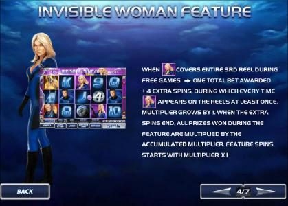 invisible woman feature - rules and how to play