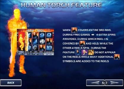 human torch feature - rules and how to play