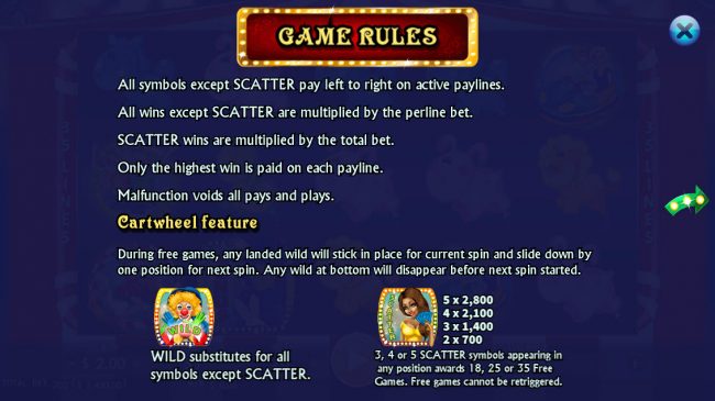 Wild and Scatter Symbol Rules