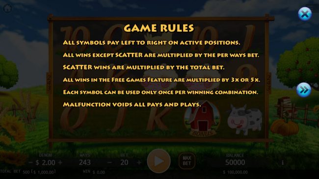 General Game Rules