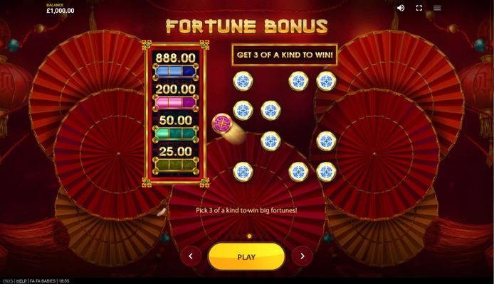 Fortune Bonus