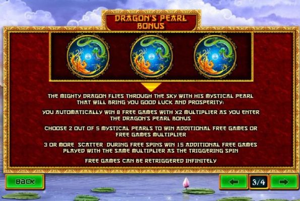 Dragons Pearl Bonus Rules