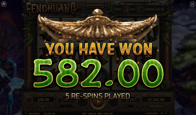 Total Free Spins Payout