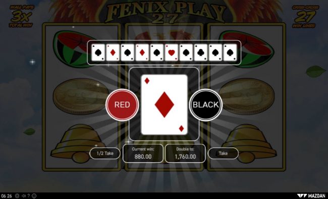 Red or Black Gamble feature