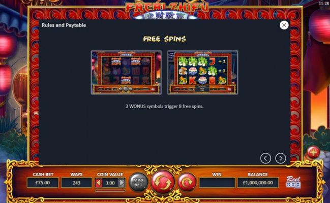 Free Spins Rules