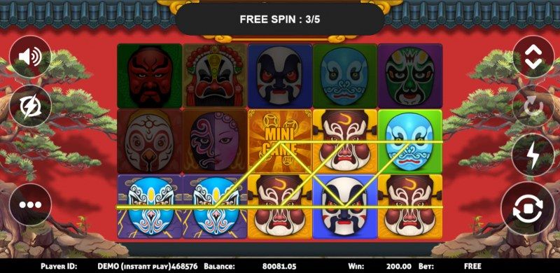 Face :: Free Spins Game Board