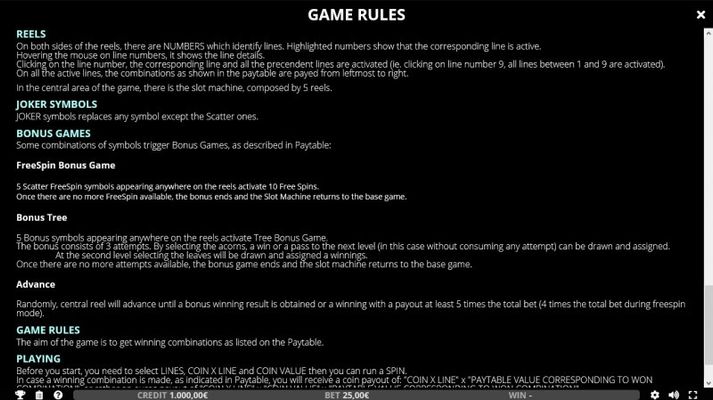 Fairy's Treasure :: General Game Rules