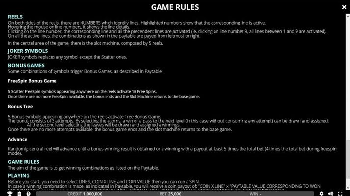 General Game Rules