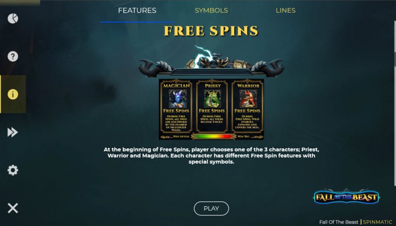 Free Spin Feature Rules