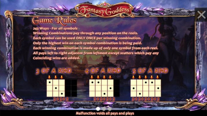 Fantasy Goddess :: General Game Rules