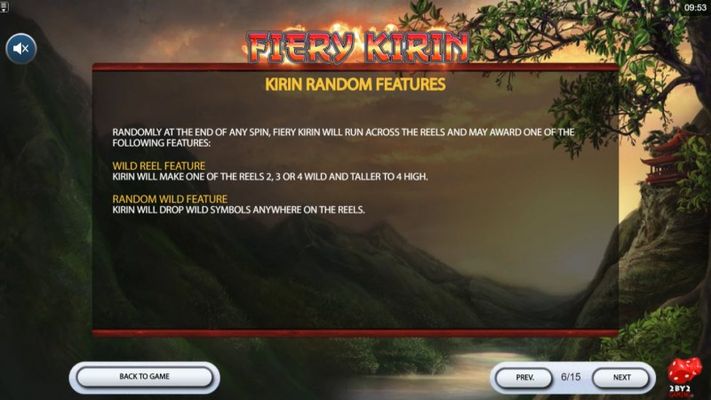 Fiery Kirin :: Random Reel Features