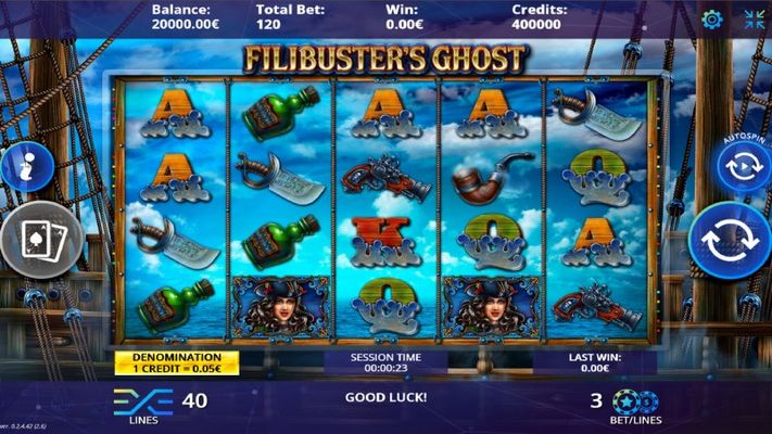 Filibuster's Ghost :: Main Game Board