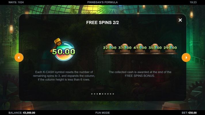 Free Spin Feature Rules